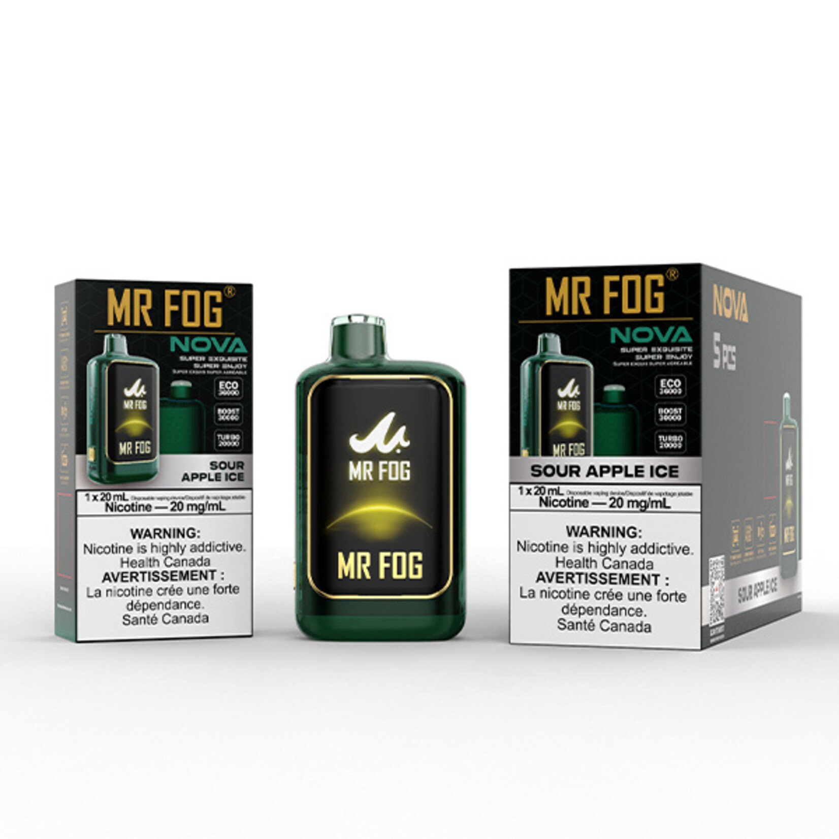 MR FOG NV11 - MR FOG NOVA Sour Apple Ice