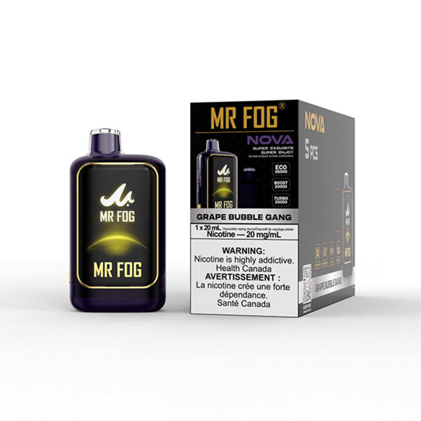 MR FOG NV10 - MR FOG NOVA Grape Bubble Gang