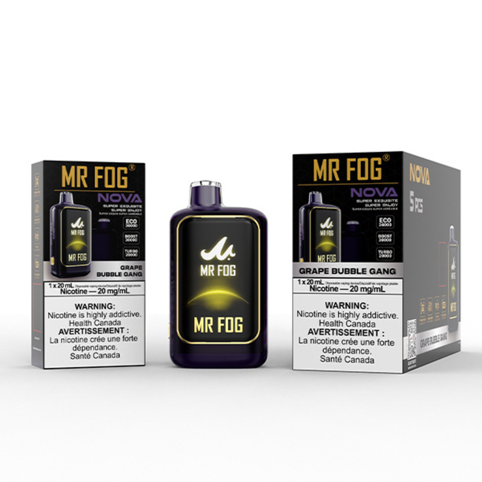 MR FOG NV10 - MR FOG NOVA Grape Bubble Gang
