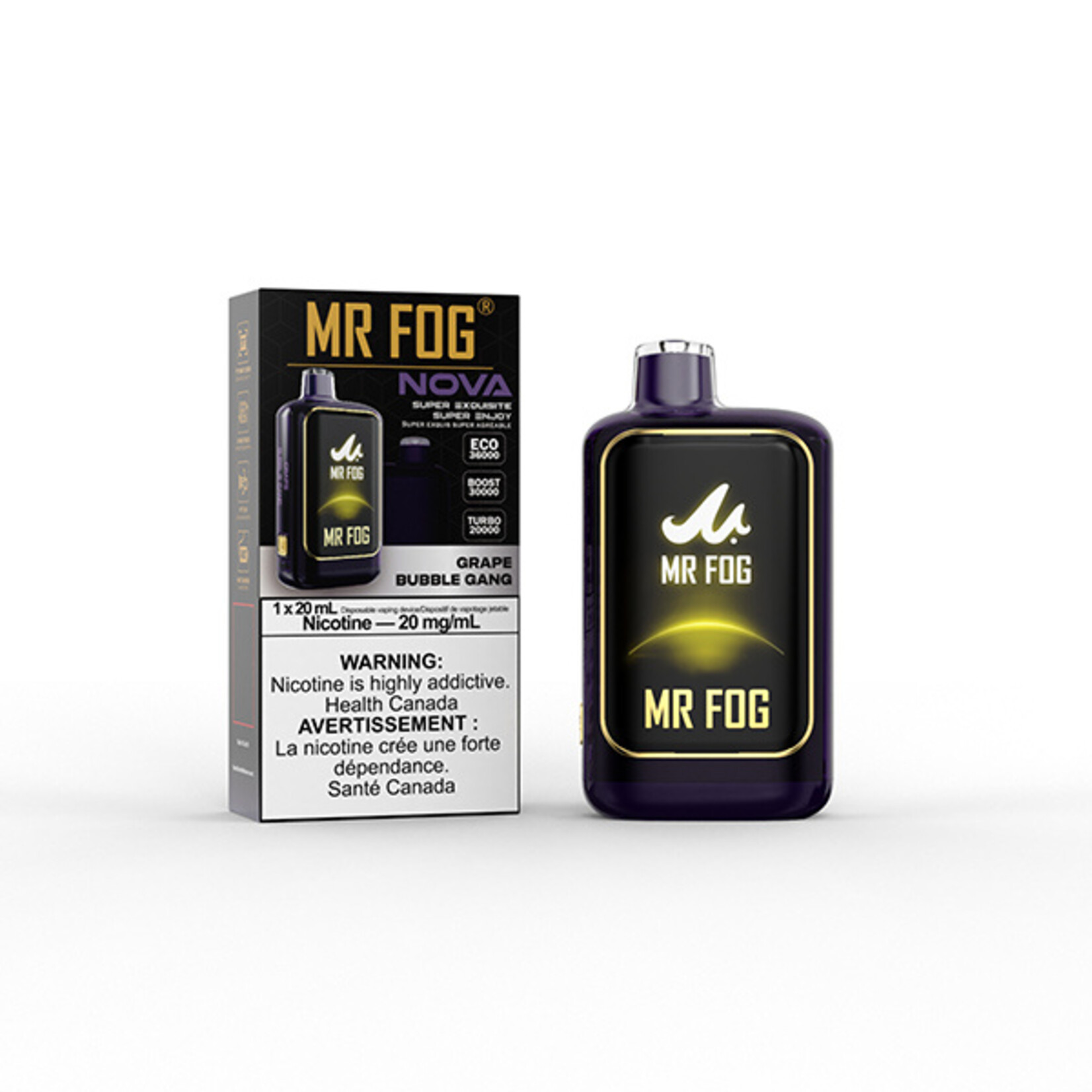 MR FOG NV10 - MR FOG NOVA Grape Bubble Gang
