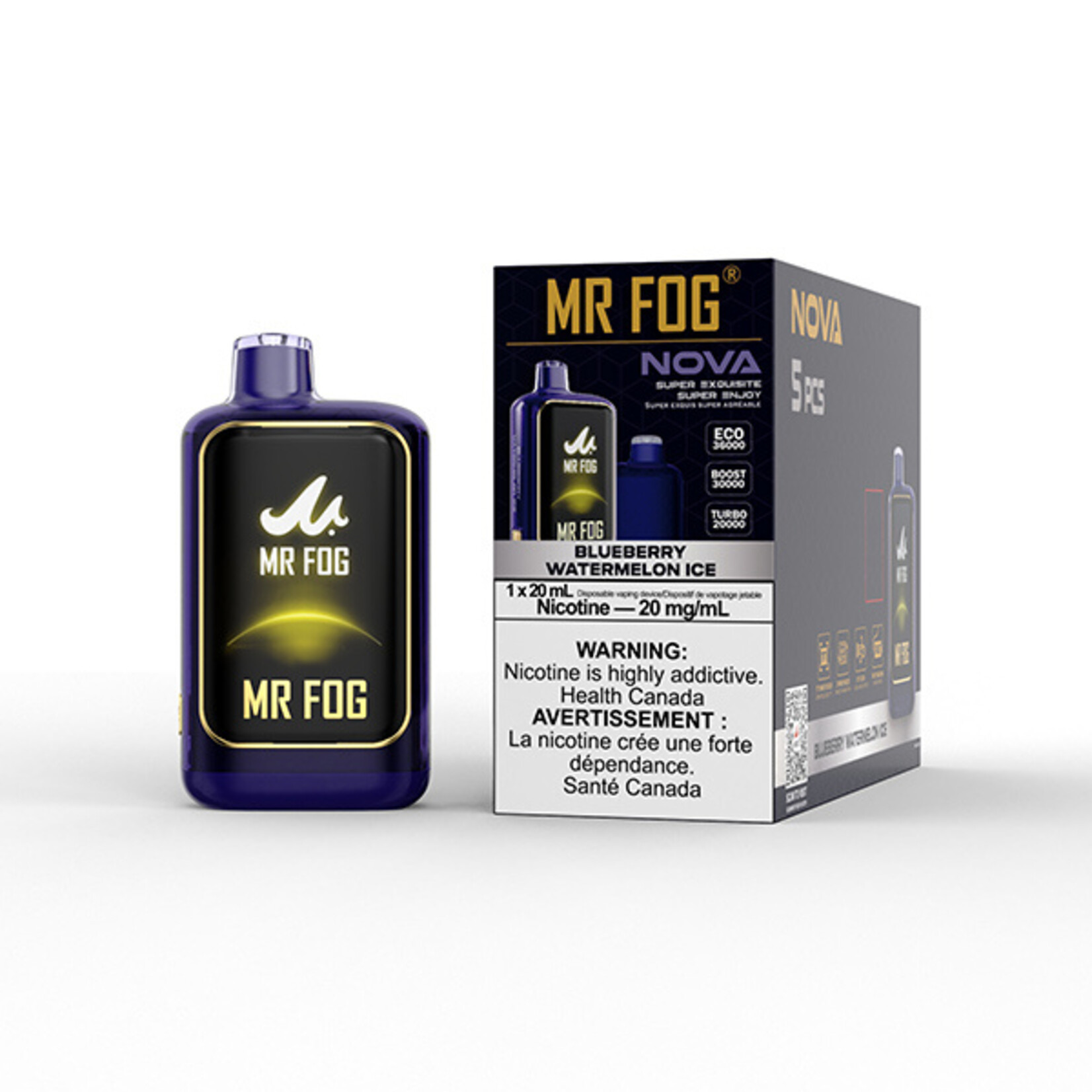 MR FOG NV05 - MR FOG NOVA Blueberry Watermelon Ice