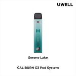 UWELL UWELL CALIBURN G3 POD SYSTEM (CRC) SERENE LAKE