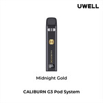 UWELL UWELL CALIBURN G3 POD SYSTEM (CRC) MIDNIGHT GOLD