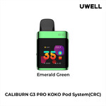 UWELL UWELL CALIBURN G3 PRO KOKO POD KIT (CRC) EMERALD GREEN