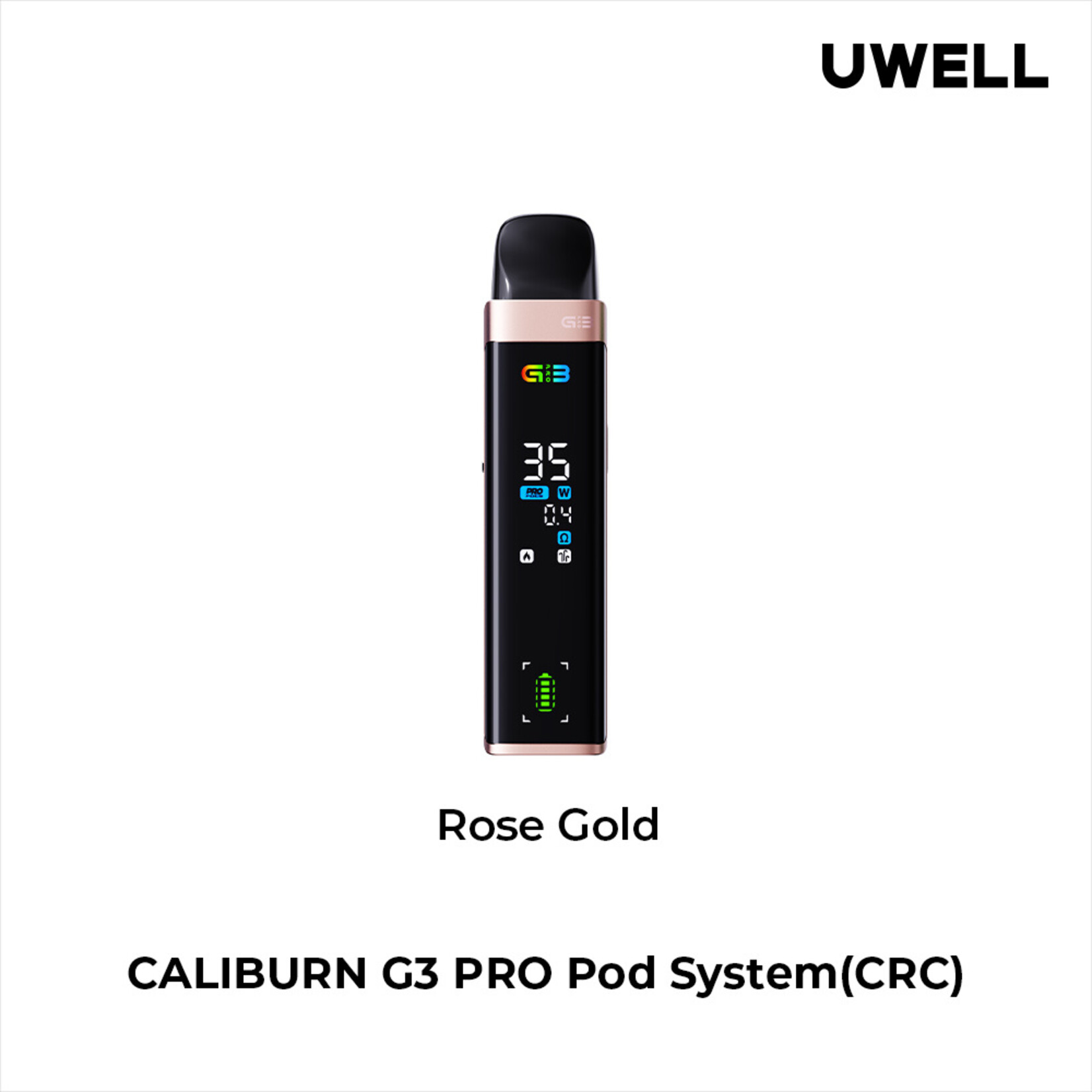UWELL UWELL CALIBURN G3 PRO POD KIT (CRC) ROSE GOLD