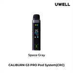 UWELL UWELL CALIBURN G3 PRO POD KIT (CRC) SPACE GRAY
