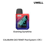 UWELL UWELL CALIBURN GK3 TENET POD SYSTEM (CRC) EVENING SUNSHINE