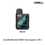 UWELL UWELL CALIBURN GK3 TENET POD SYSTEM (CRC) BLACK