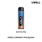 UWELL UWELL CROWN X POD SYSTEM (CRC) SUNRISE SKY