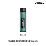 UWELL UWELL CROWN X POD SYSTEM (CRC) GREEN