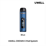 UWELL UWELL CROWN X POD SYSTEM (CRC) BLUE