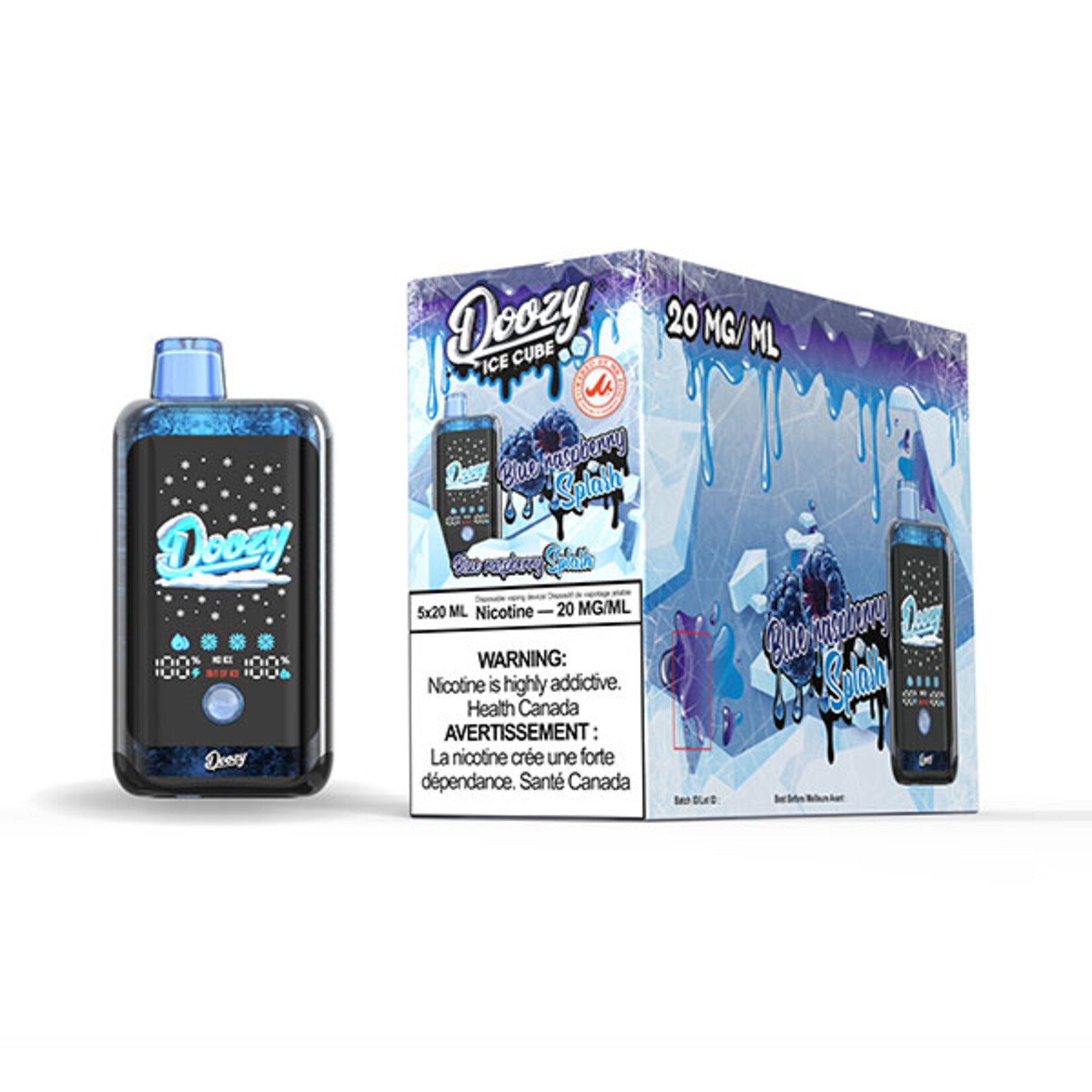 DOOZY DZC03 - DOOZY ICE CUBE Blue Raspberry Splash