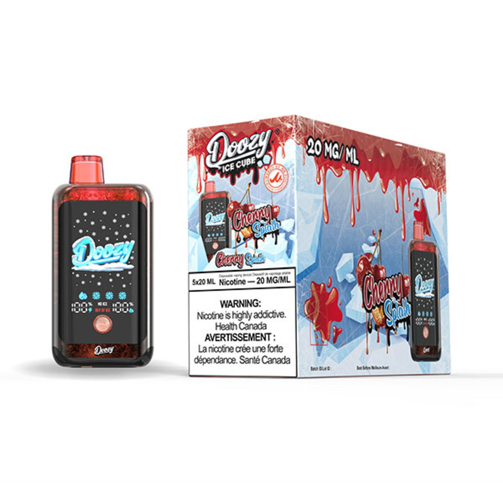 DOOZY DZC04 - DOOZY ICE CUBE Cherry Splash