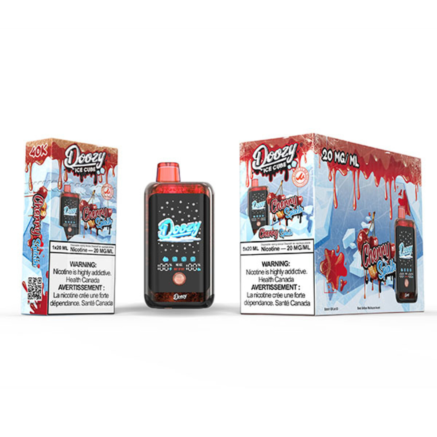 DOOZY DZC04 - DOOZY ICE CUBE Cherry Splash