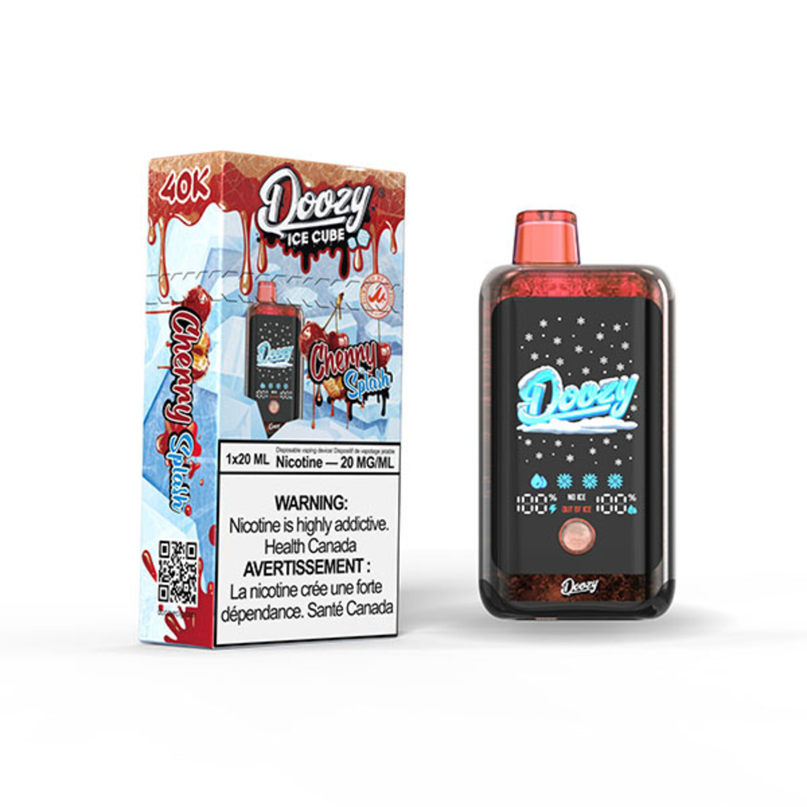 DOOZY DZC04 - DOOZY ICE CUBE Cherry Splash