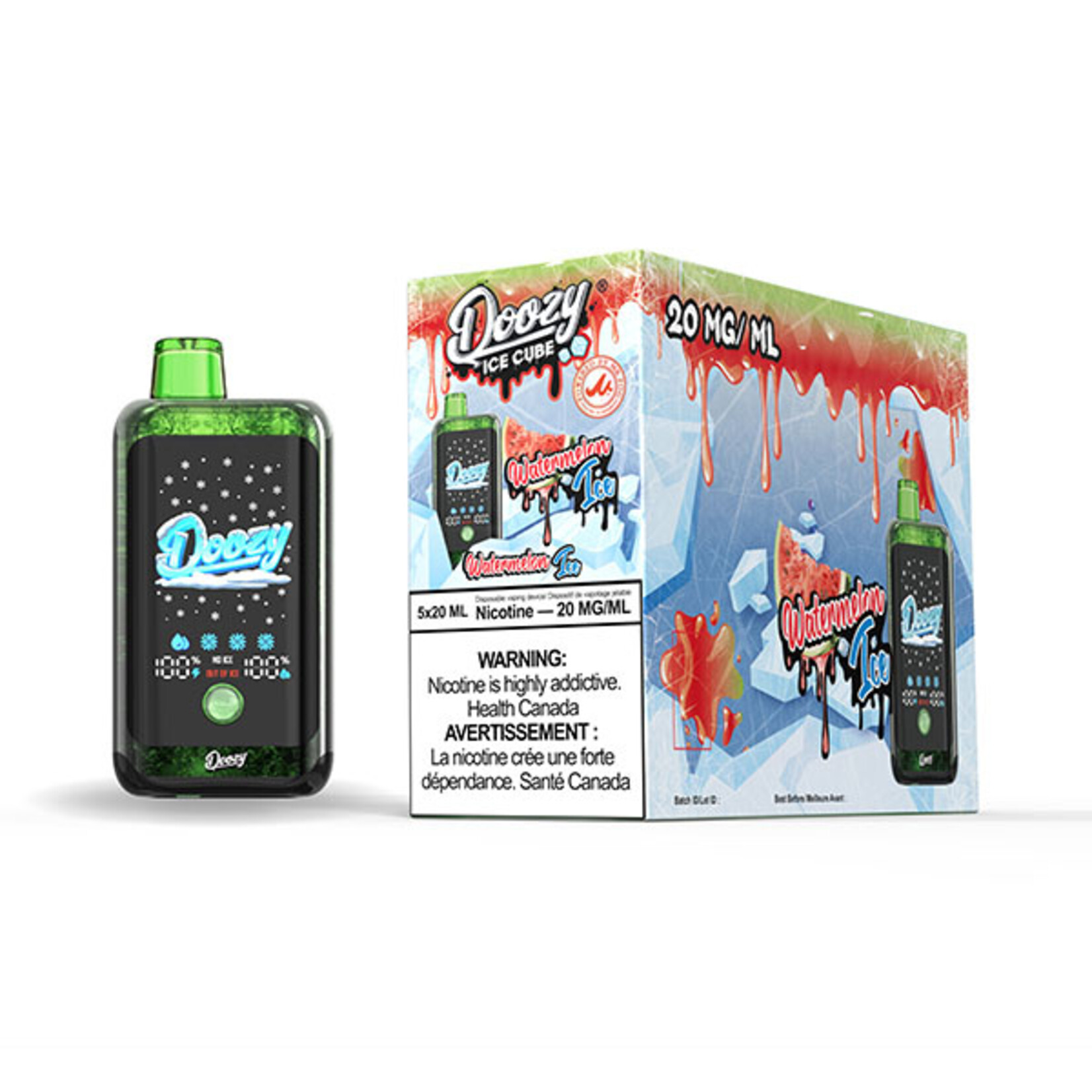 DOOZY DZC09 - DOOZY ICE CUBE Watermelon Ice