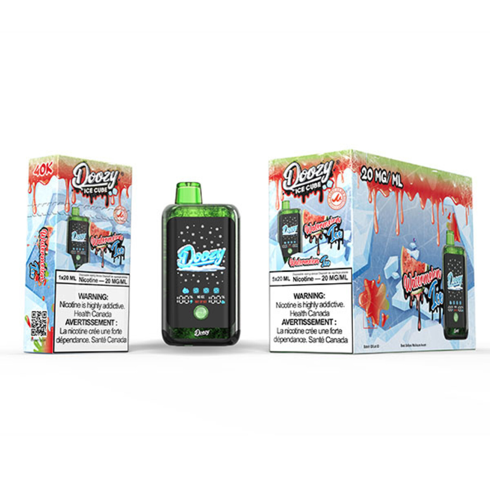 DOOZY DZC09 - DOOZY ICE CUBE Watermelon Ice