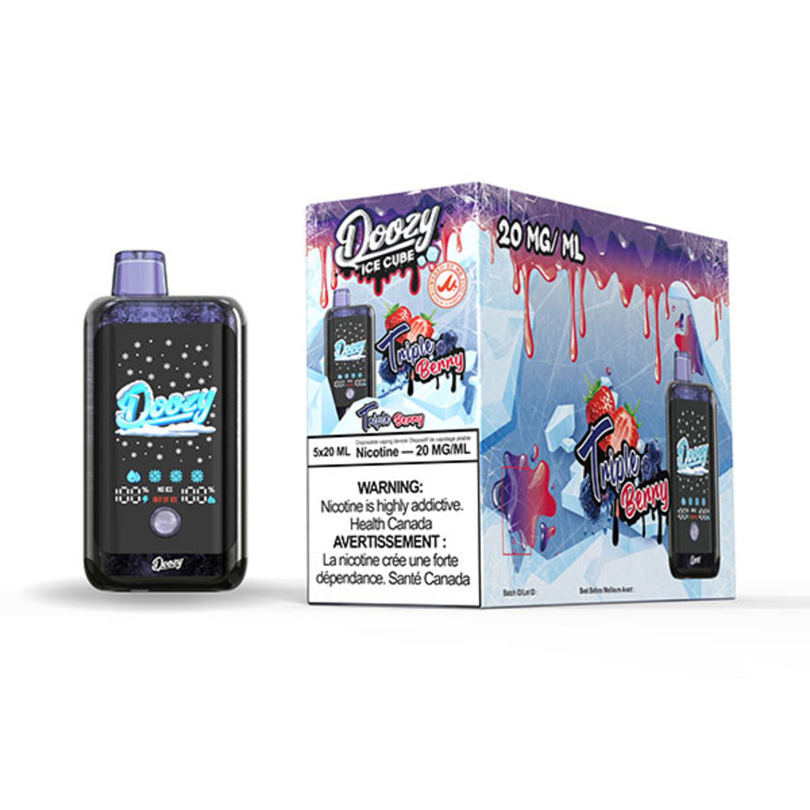 DOOZY DZC10 - DOOZY ICE CUBE Triple Berry