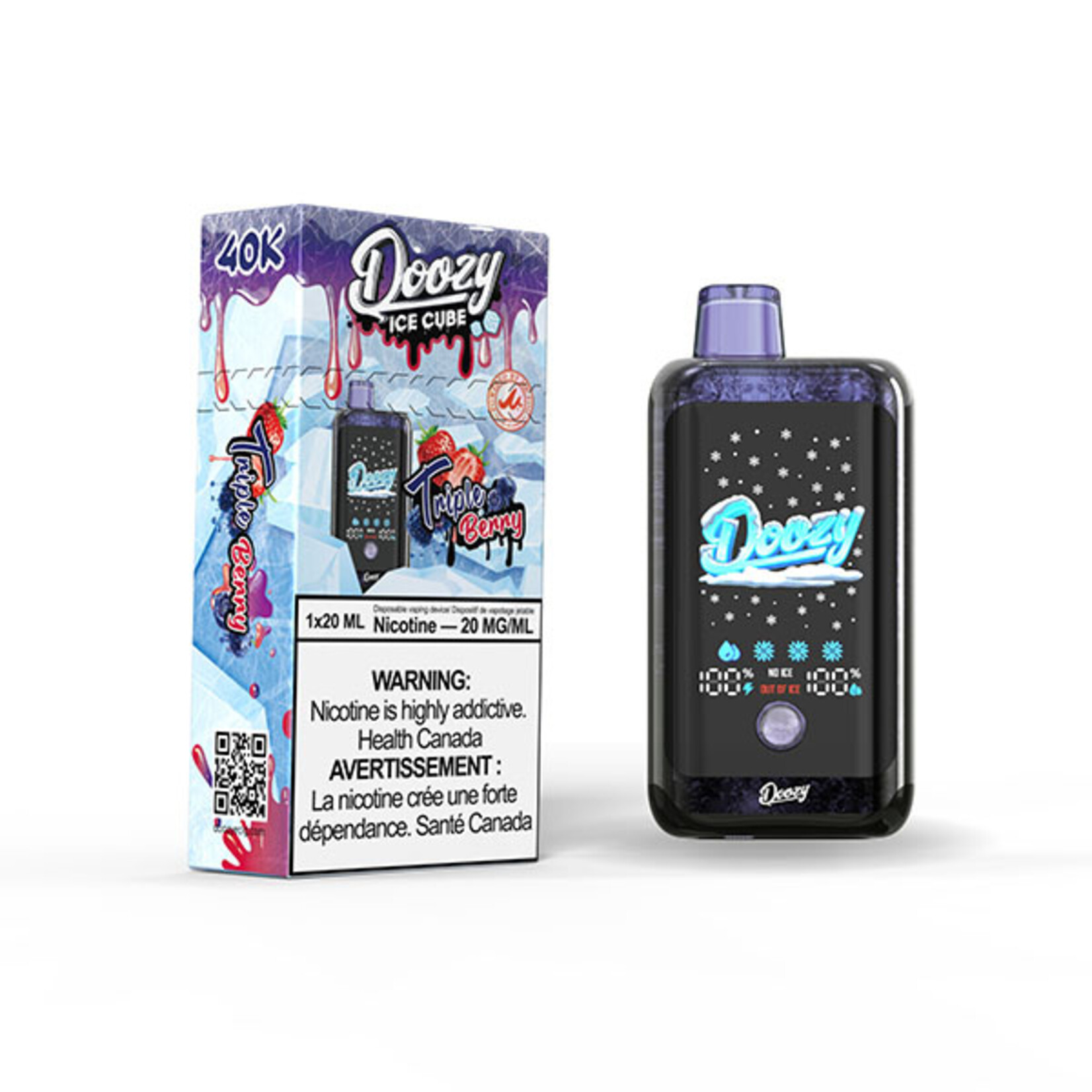 DOOZY DZC10 - DOOZY ICE CUBE Triple Berry