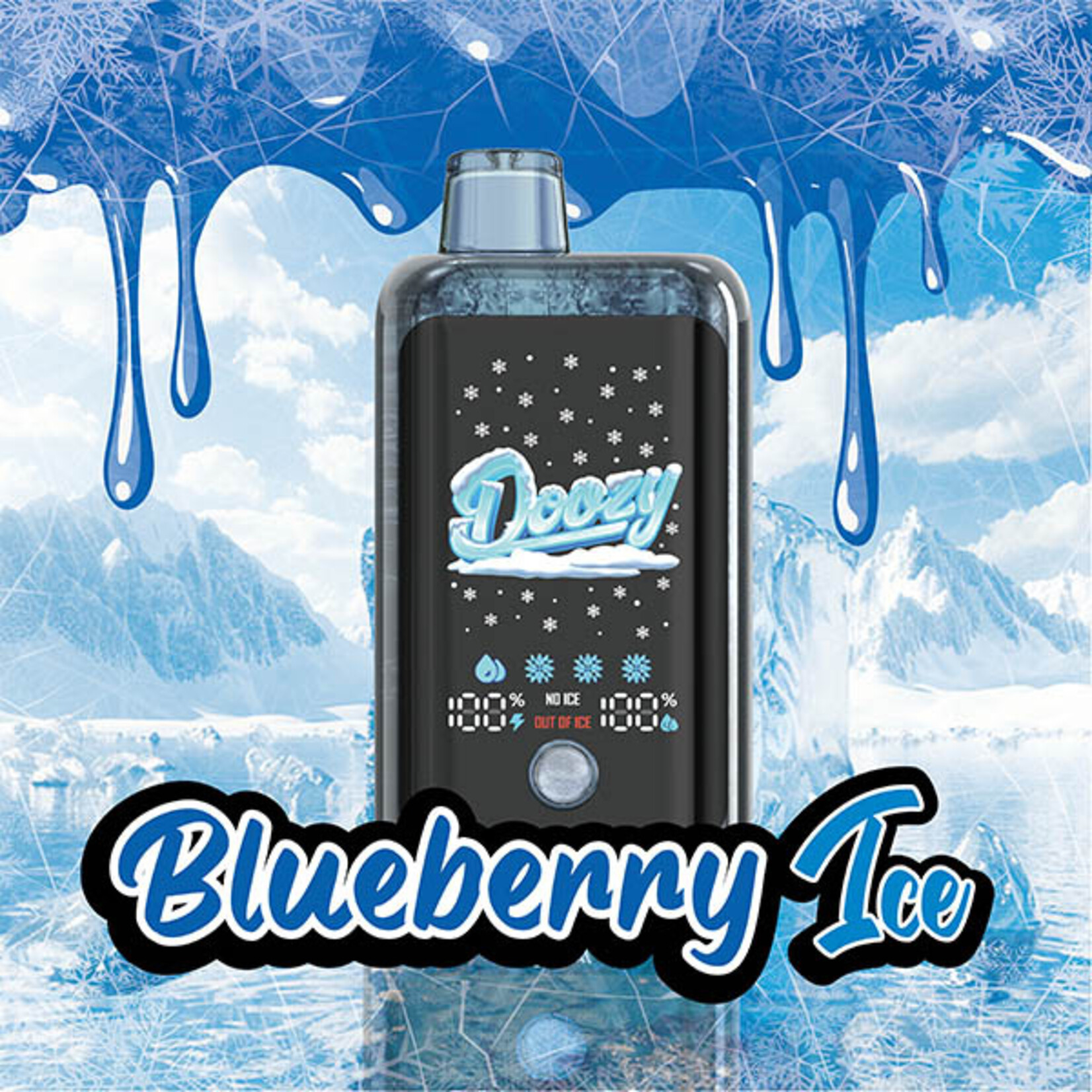 DOOZY DZC19 - DOOZY ICE CUBE Blueberry Ice