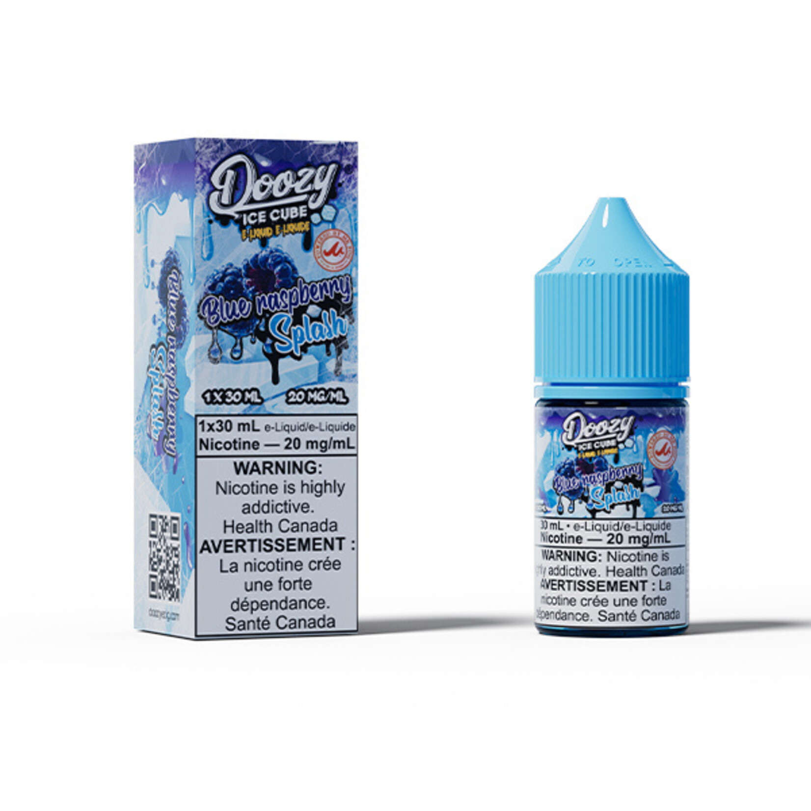 DOOZY DZEI03 - DOOZY ICE CUBE Blue Raspberry Splash E-LIQUID 30ML