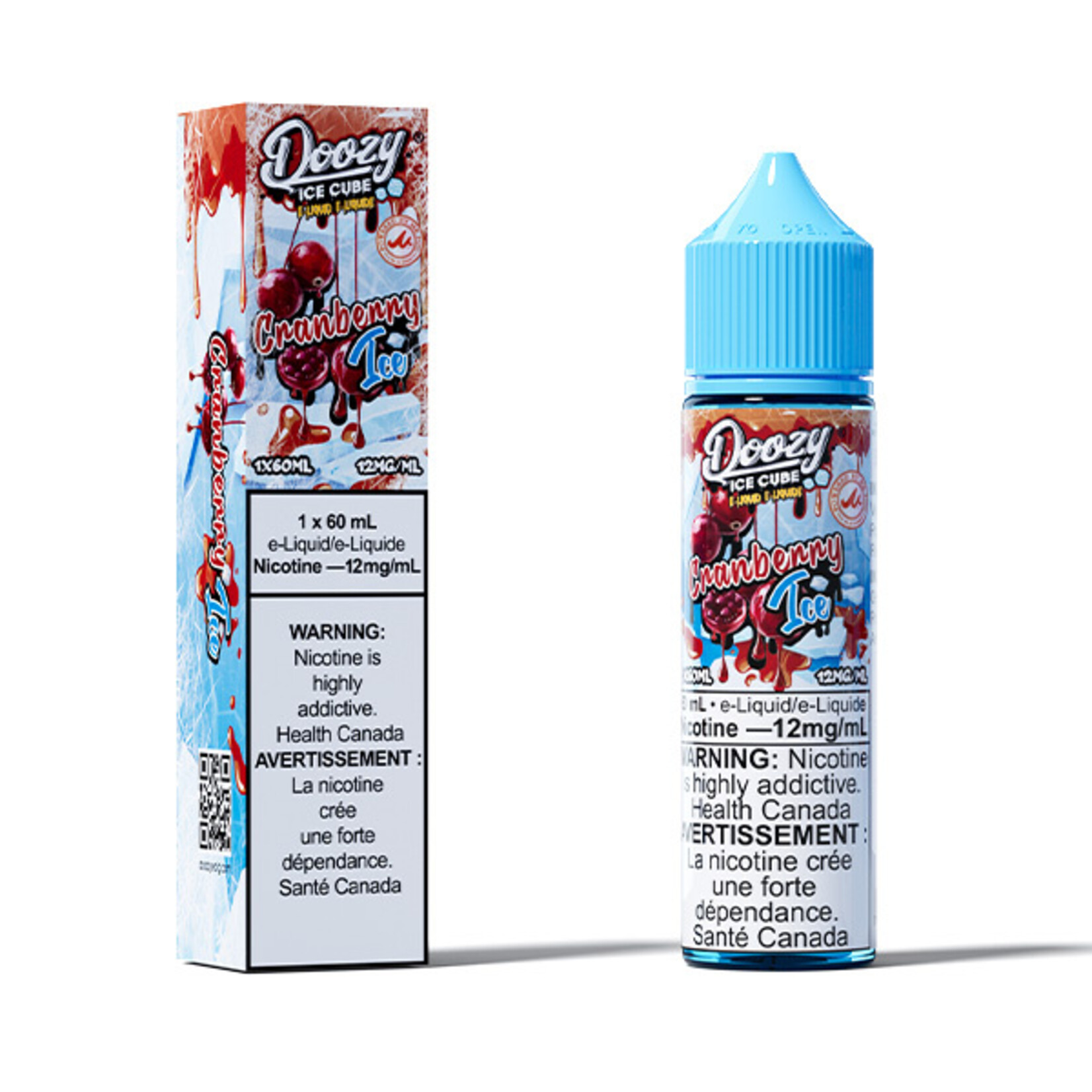 DOOZY DZEI20 - DOOZY ICE CUBE Cranberry Ice E-LIQUID 60ML