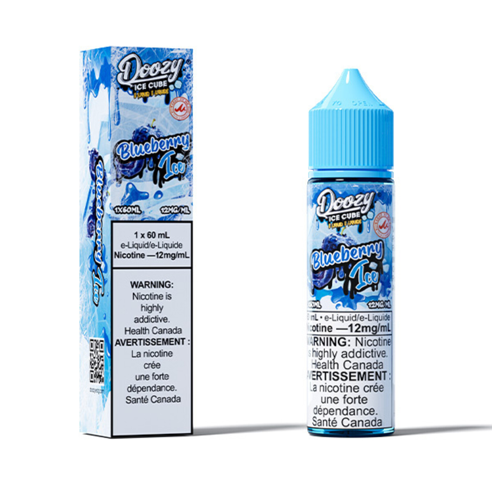 DOOZY DZEI19 - DOOZY ICE CUBE Blueberry Ice E-LIQUID 60ML