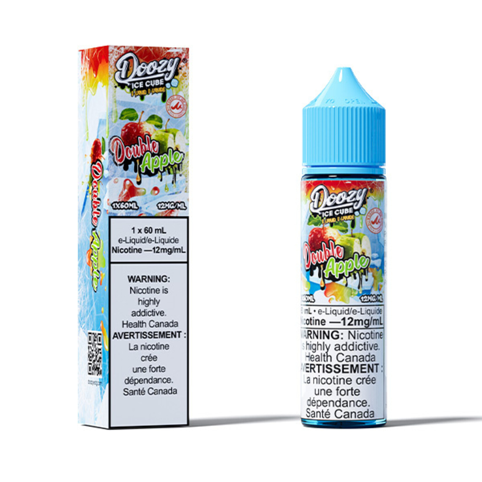 DOOZY DZEI14 - DOOZY ICE CUBE Double Apple E-LIQUID 60ML