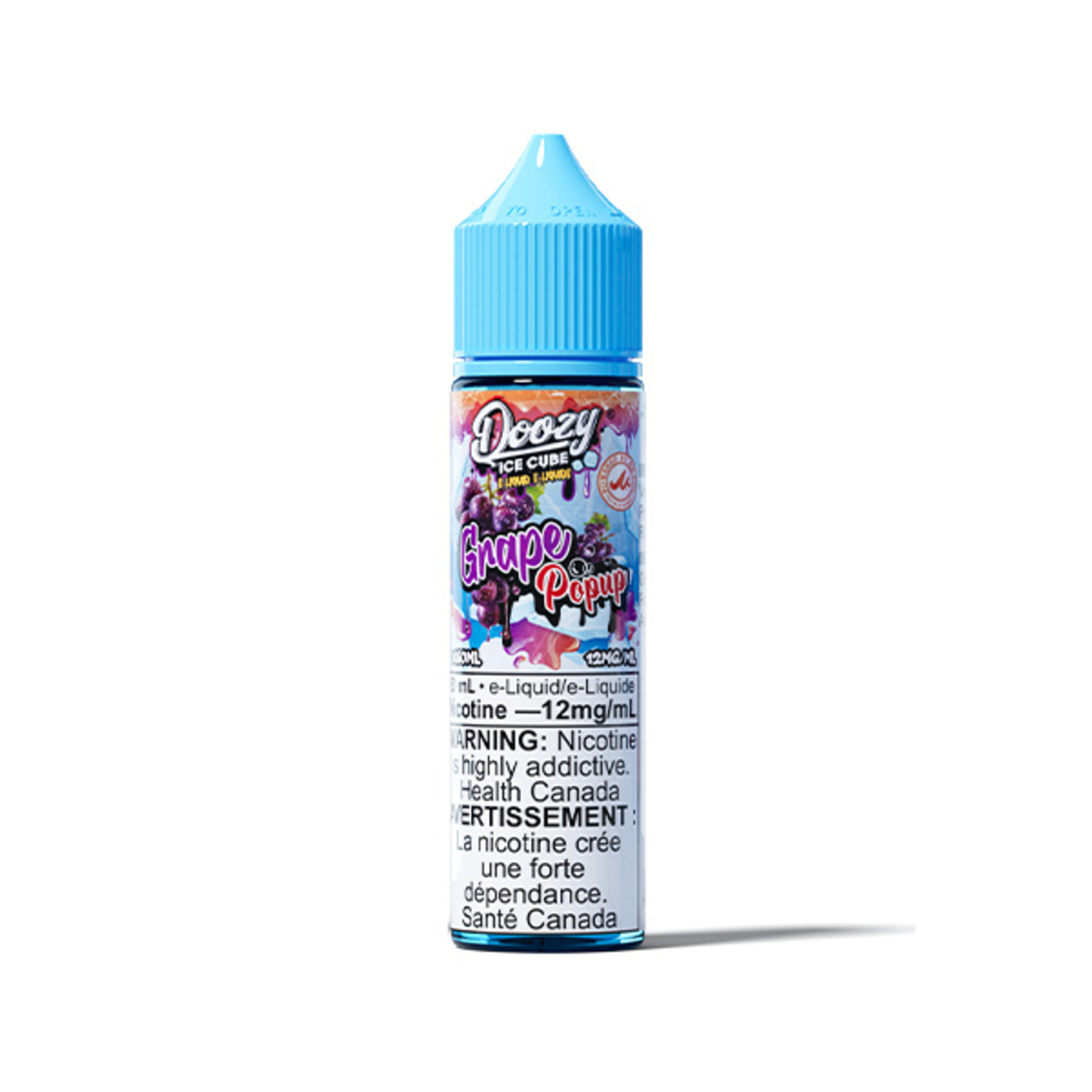 DOOZY DZEI08 - DOOZY ICE CUBE Grape Popup E-LIQUID 60ML