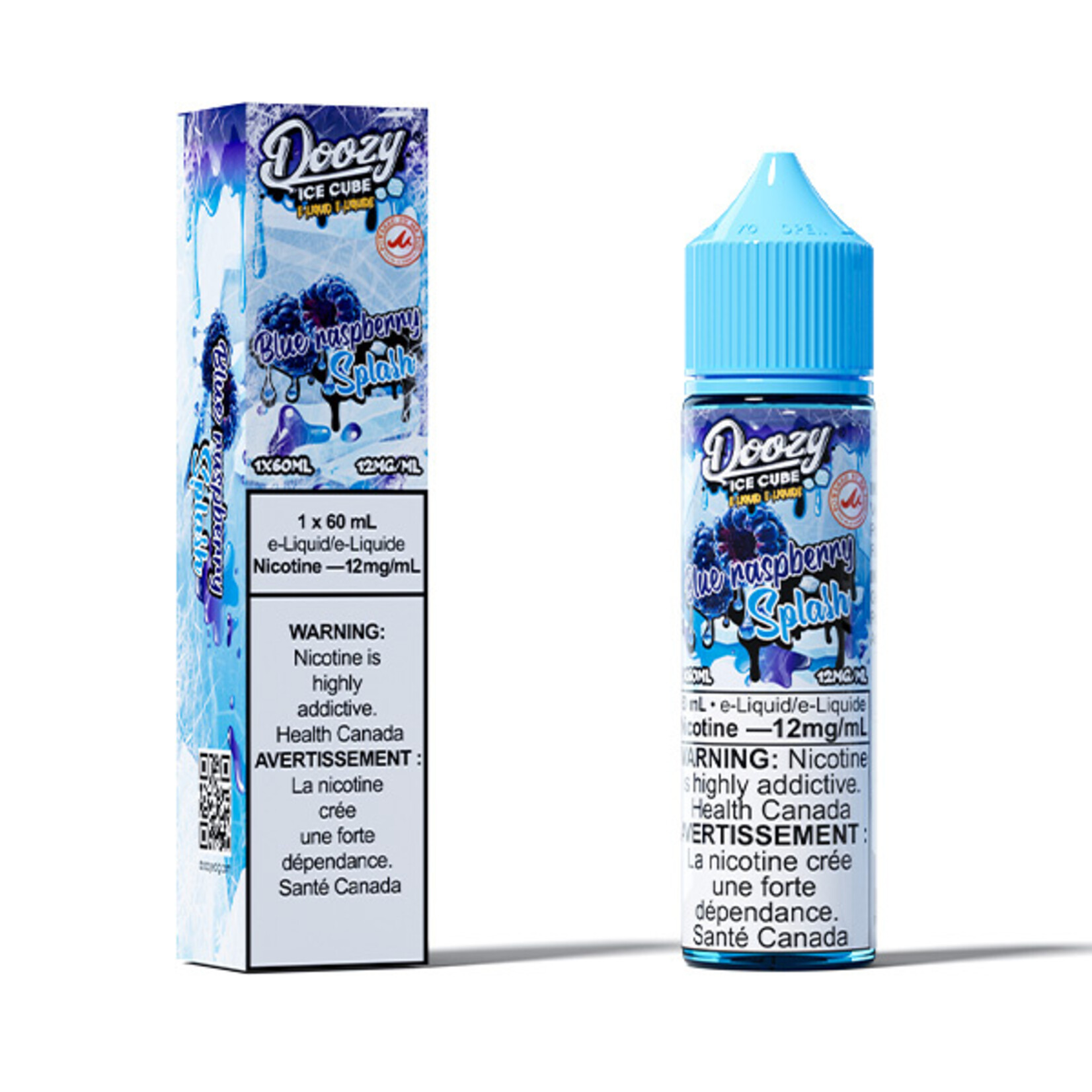 DOOZY DZEI03 - DOOZY ICE CUBE Blue Raspberry Splash E-LIQUID 60ML
