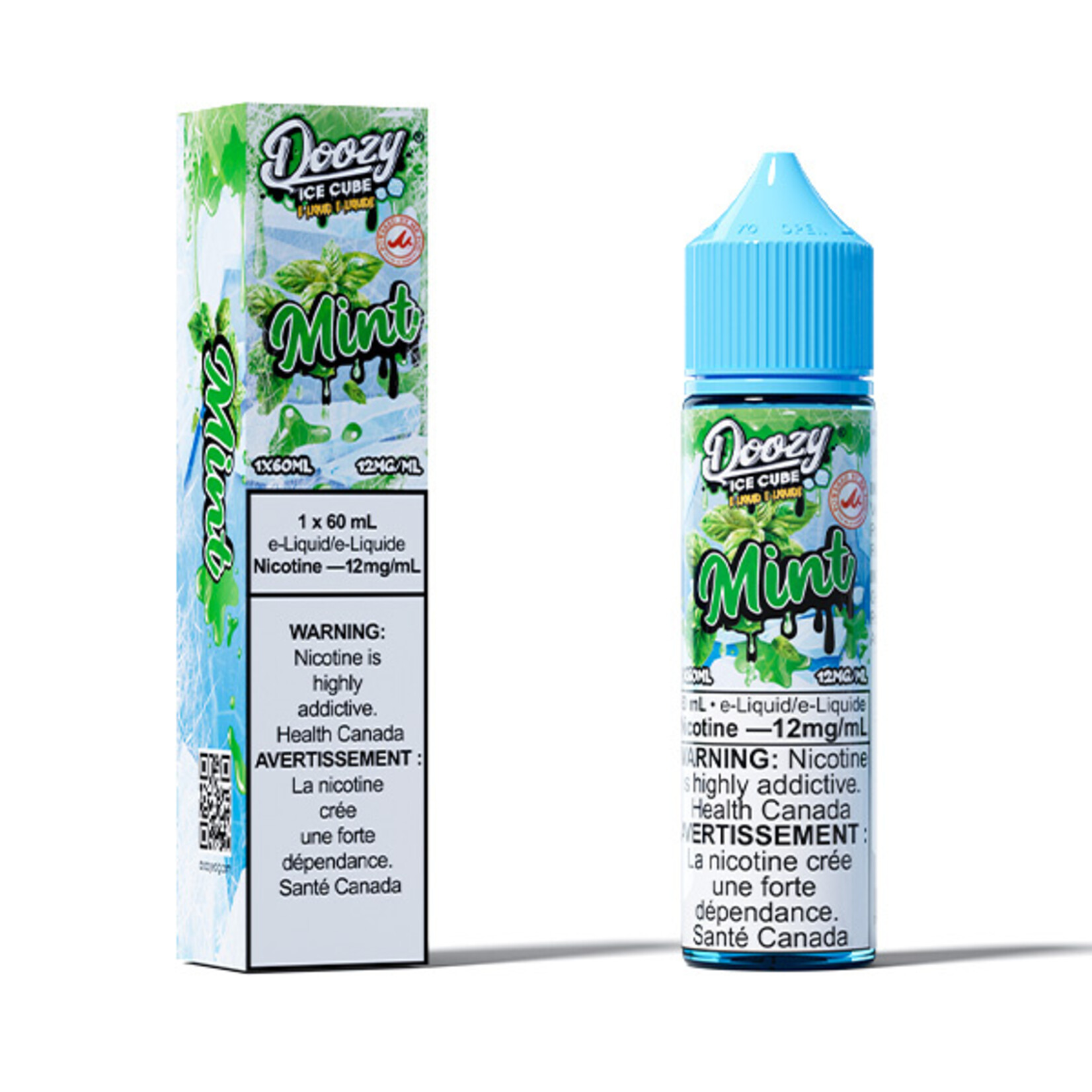 DOOZY DZEI01 - DOOZY ICE CUBE Mint E-LIQUID 60ML Freebase