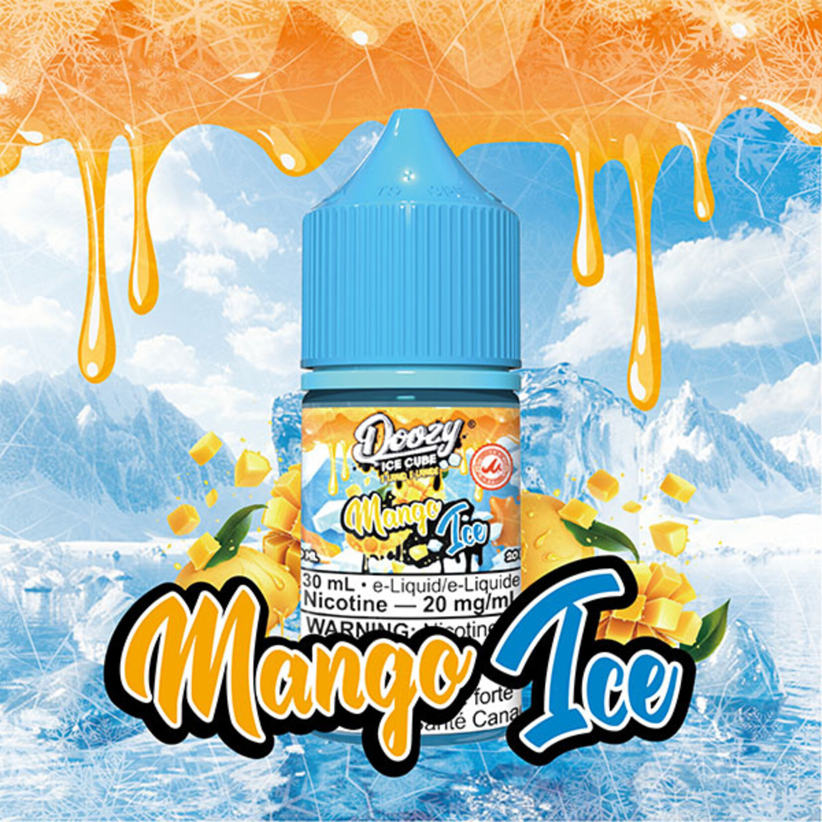 DOOZY DZEI15 - DOOZY ICE CUBE Mango Ice E-LIQUID 30ML Salt