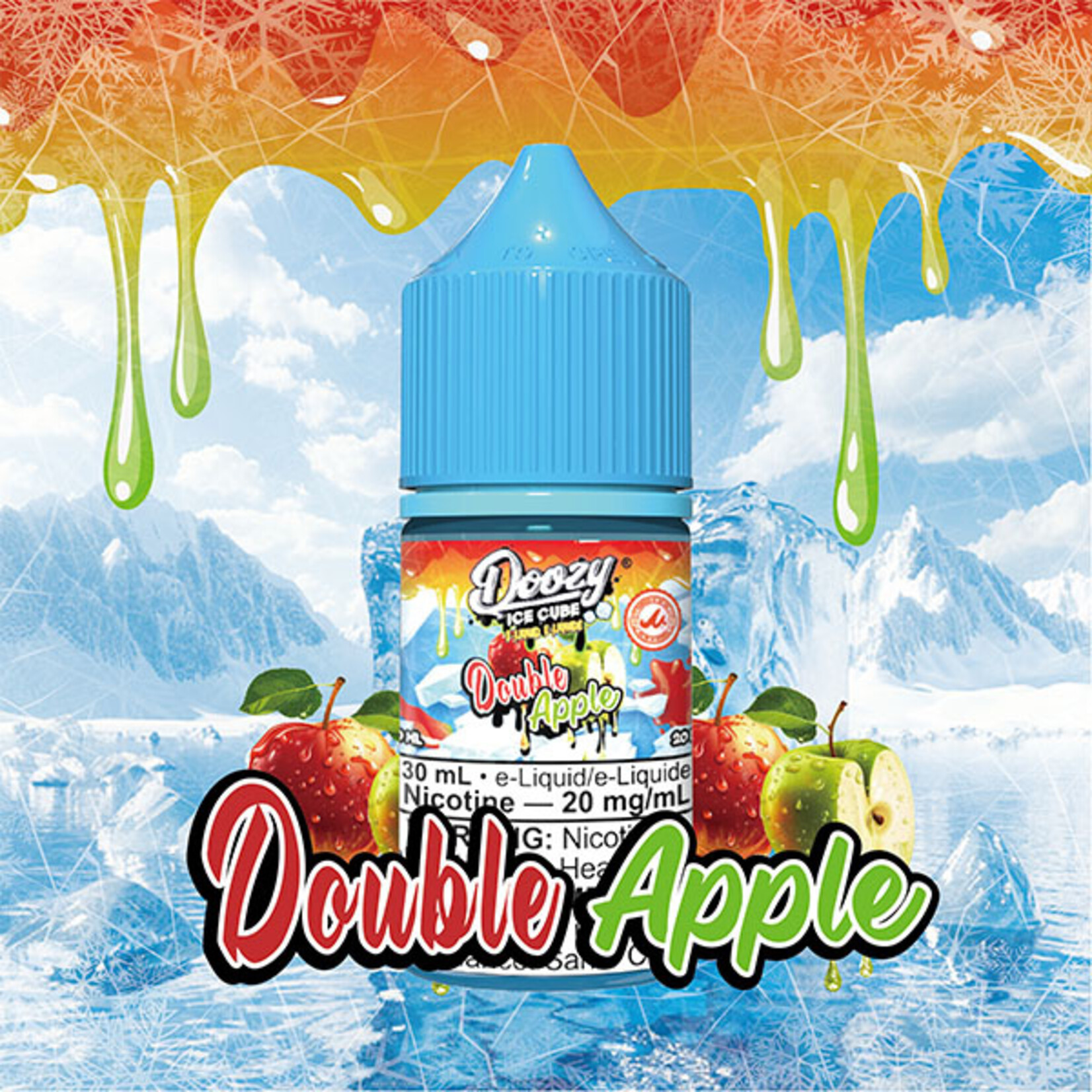DOOZY DZEI14 - DOOZY ICE CUBE Double Apple E-LIQUID 30ML