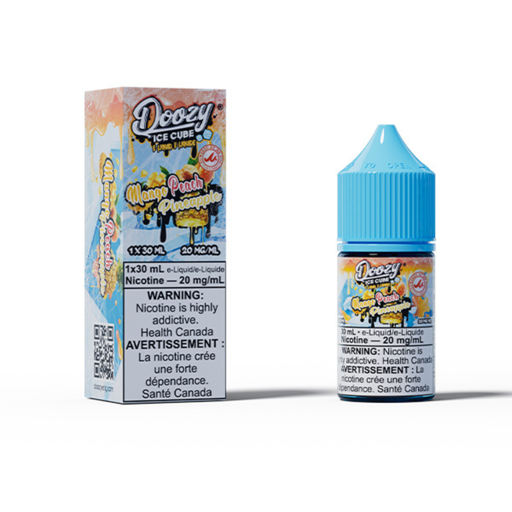 DOOZY DZEI13 - DOOZY ICE CUBE Mango Peach Pineapple E-LIQUID 30ML
