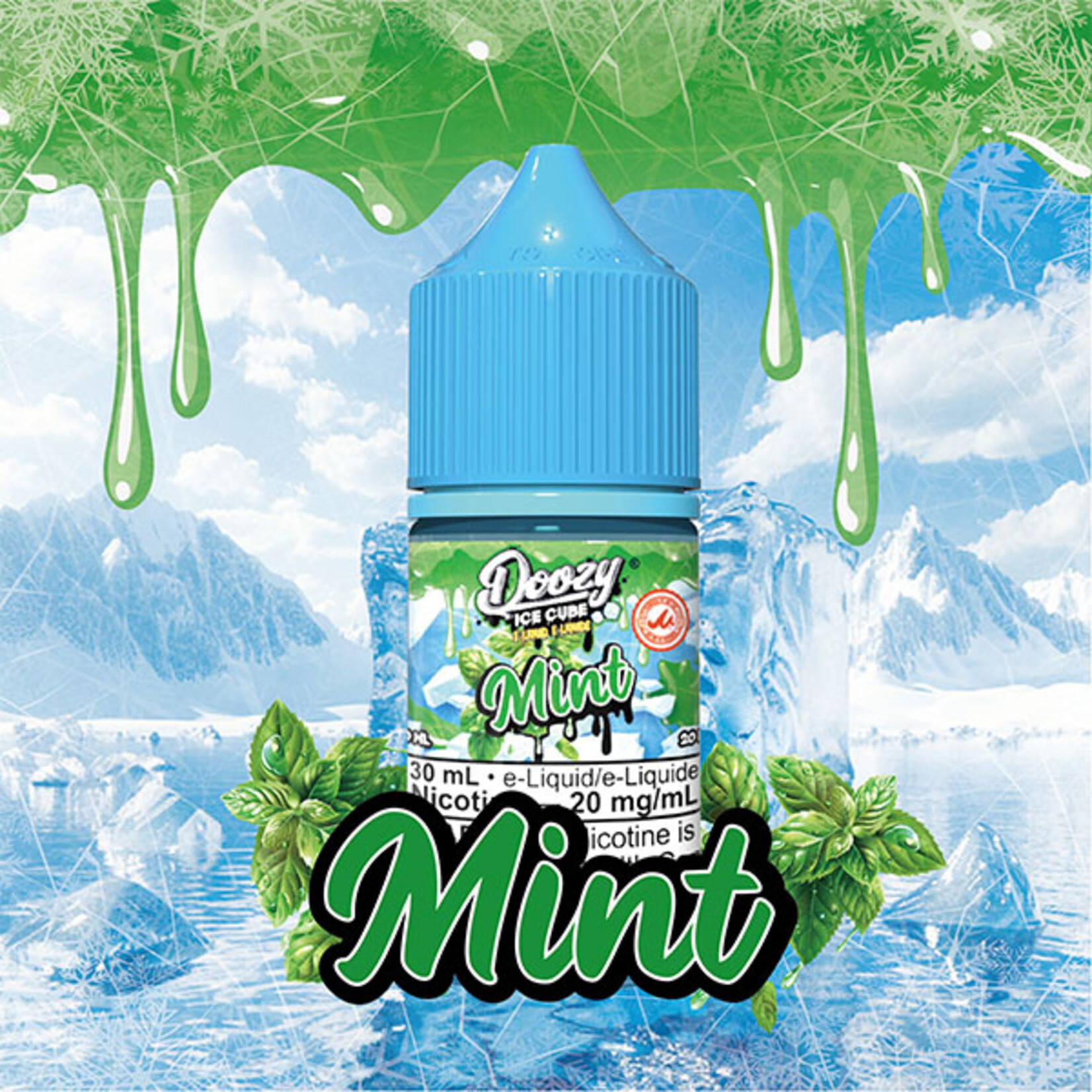 DOOZY DZEI01 - DOOZY ICE CUBE Mint E-LIQUID 30ML Salt