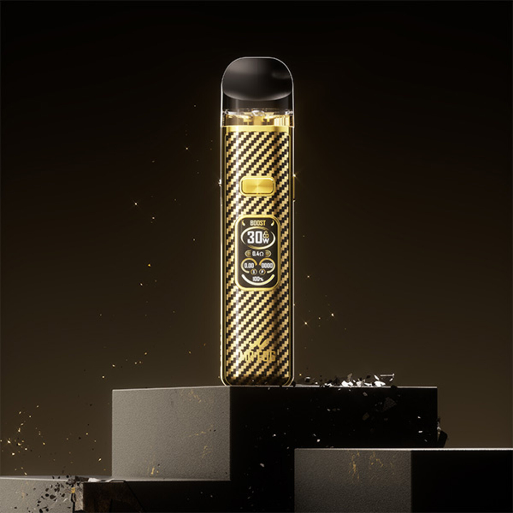 MR FOG DR02-MR FOG DRT POD KIT (CRC) GOLD CARBON