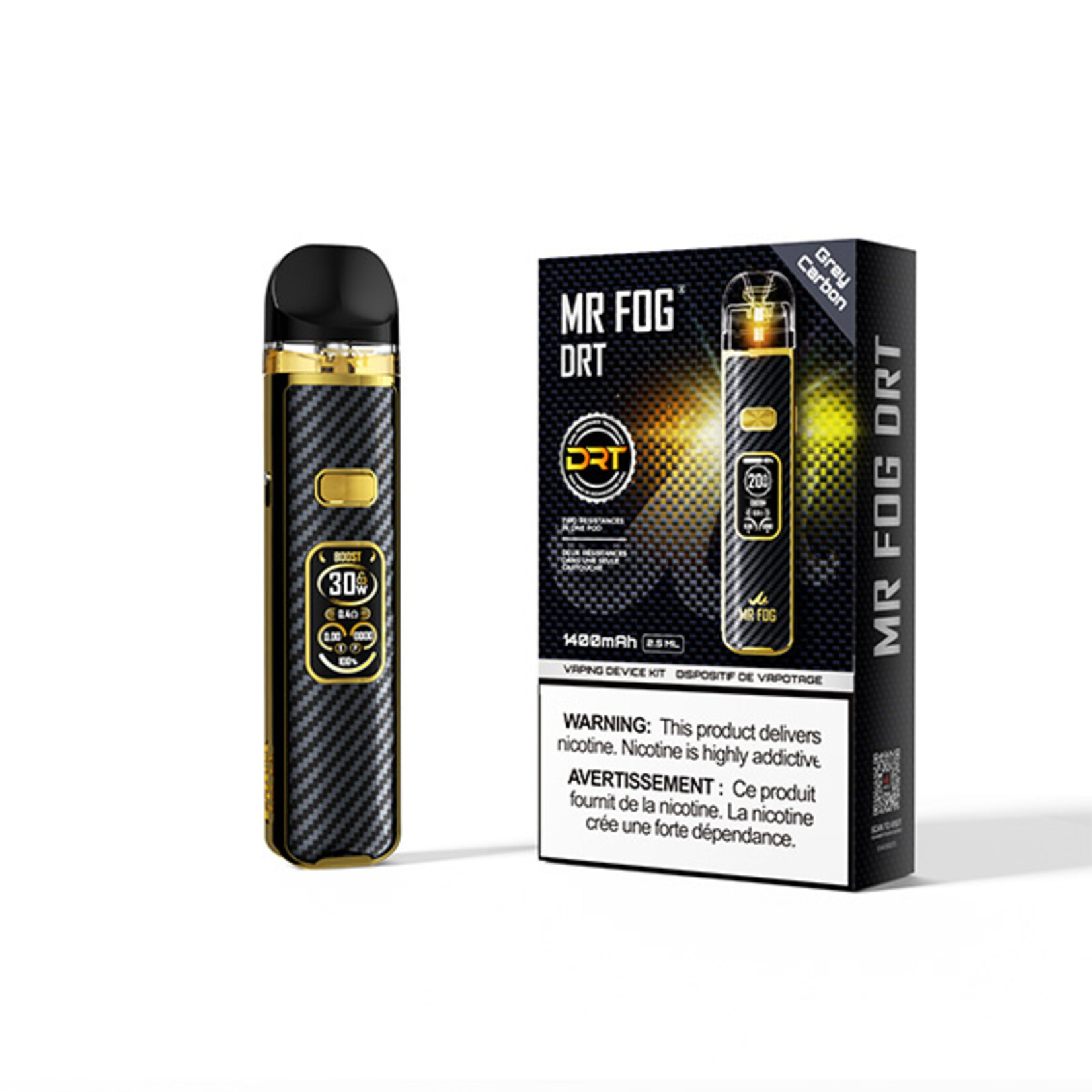MR FOG DR01-MR FOG DRT POD KIT (CRC) GREY CARBON
