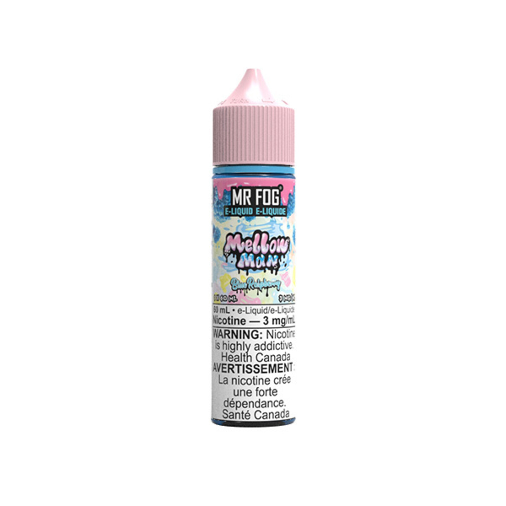 MR FOG MFEMM01 - MR FOG Mellow Man E-Liquid Blue Raspberry 60ML Freebase