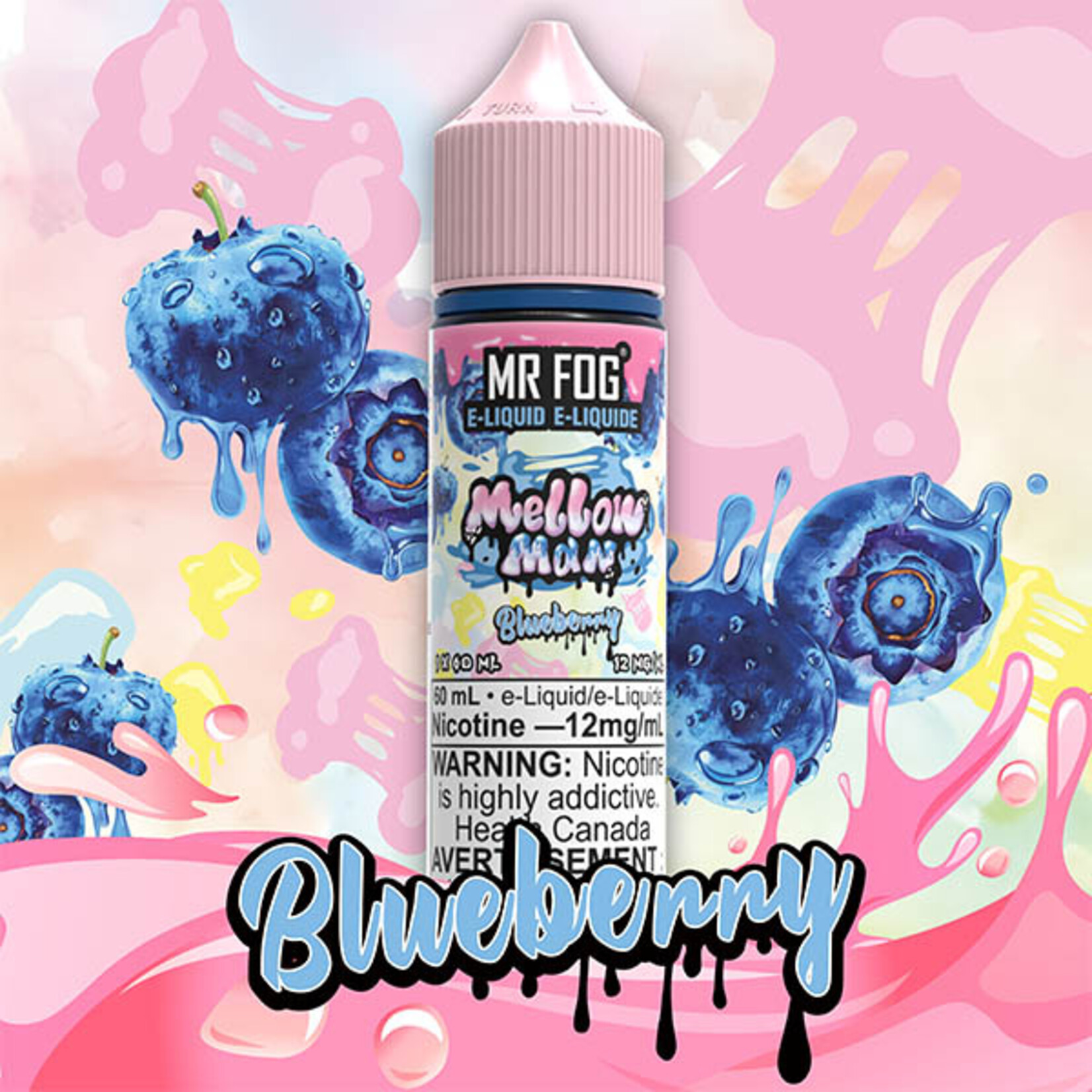 MR FOG [Mellow Man] MR FOG BLUEBERRY E-LIQUID 60ML
