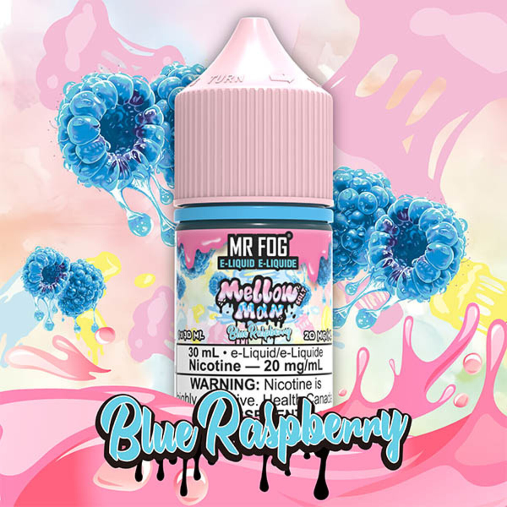 MR FOG [Mellow Man] MR FOG BLUE RASPBERRY E-LIQUID 30ML