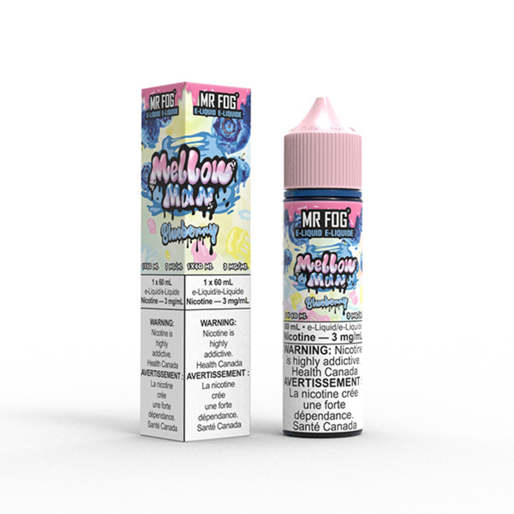 MR FOG MFEMM04 - MR FOG Mellow Man E-Liquid Blueberry 60ML Freebase