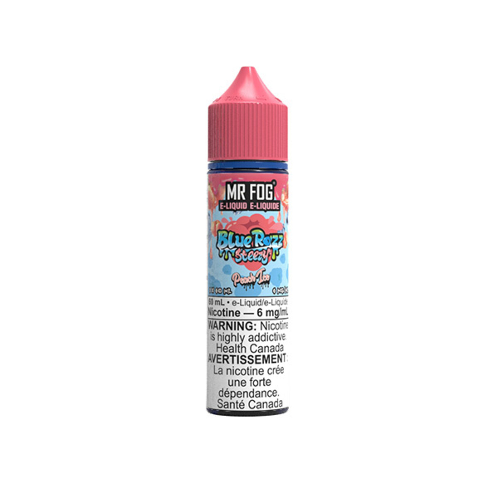 MR FOG [Blue Razz Steezy] MR FOG PEACH ICE E-LIQUID 60ML