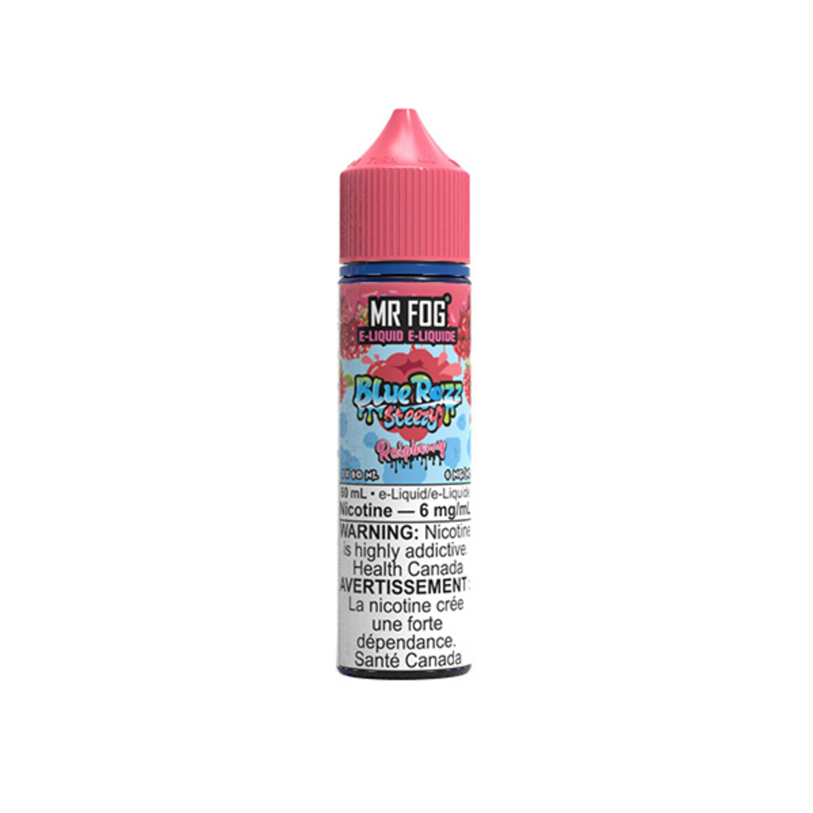 MR FOG MFEBR06 - MR FOG Blue Razz Steezy E-Liquid Raspberry 60ML Freebase