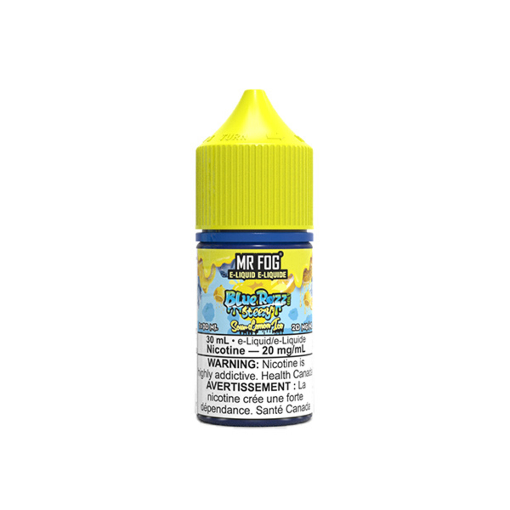 MR FOG MFEBR07 - MR FOG Blue Razz Steezy E-Liquid Sour Lemon Ice 30ML Salt