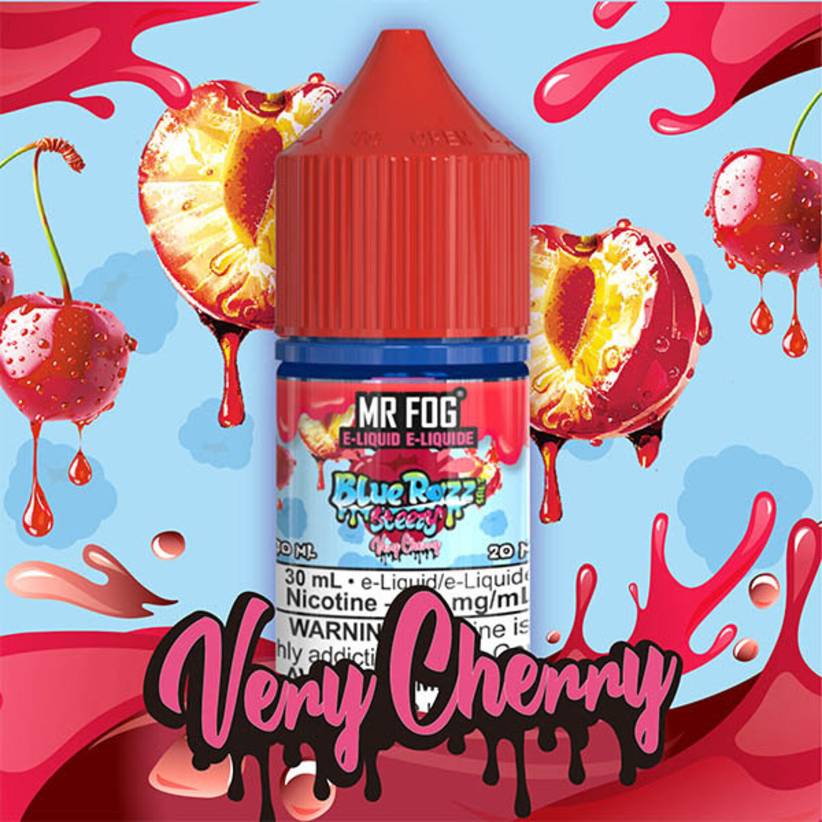 MR FOG [Blue Razz Steezy] MR FOG VERY CHERRY E-LIQUID 30ML