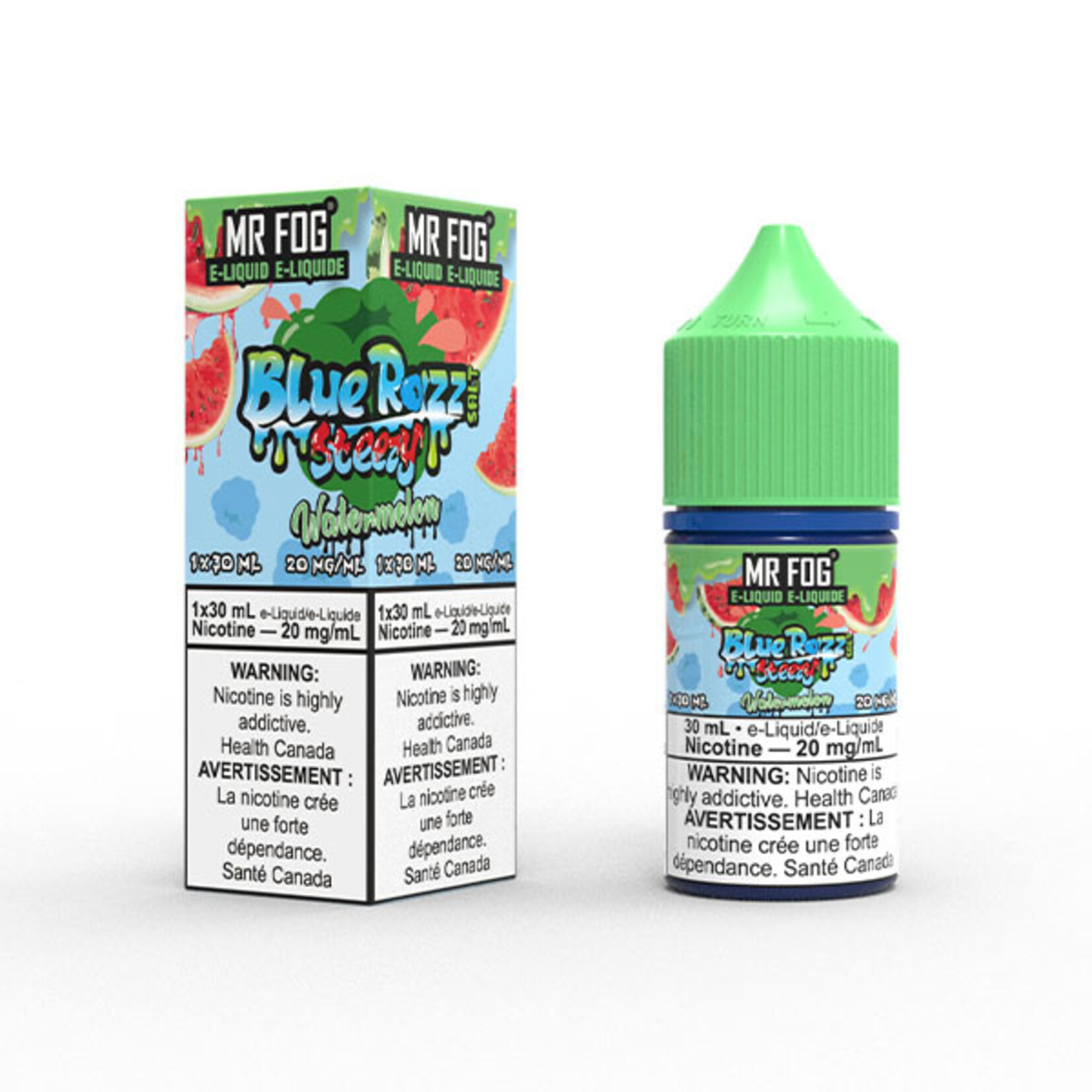 MR FOG MFEBR03 - MR FOG Blue Razz Steezy E-Liquid Watermelon 30ML Salt