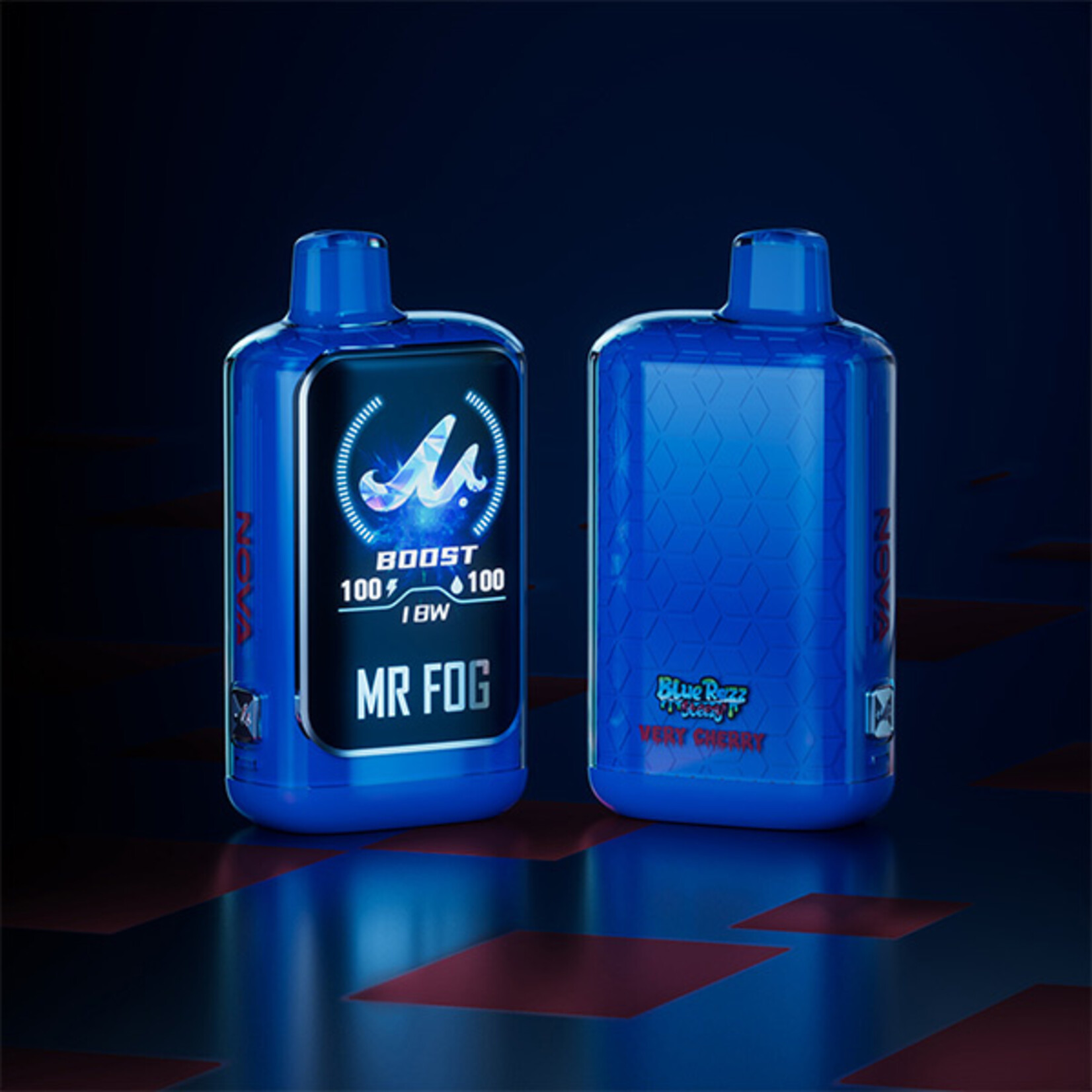 MR FOG NV14 - MR FOG NOVA BLUE RAZZ STEEZY VERY CHERRY