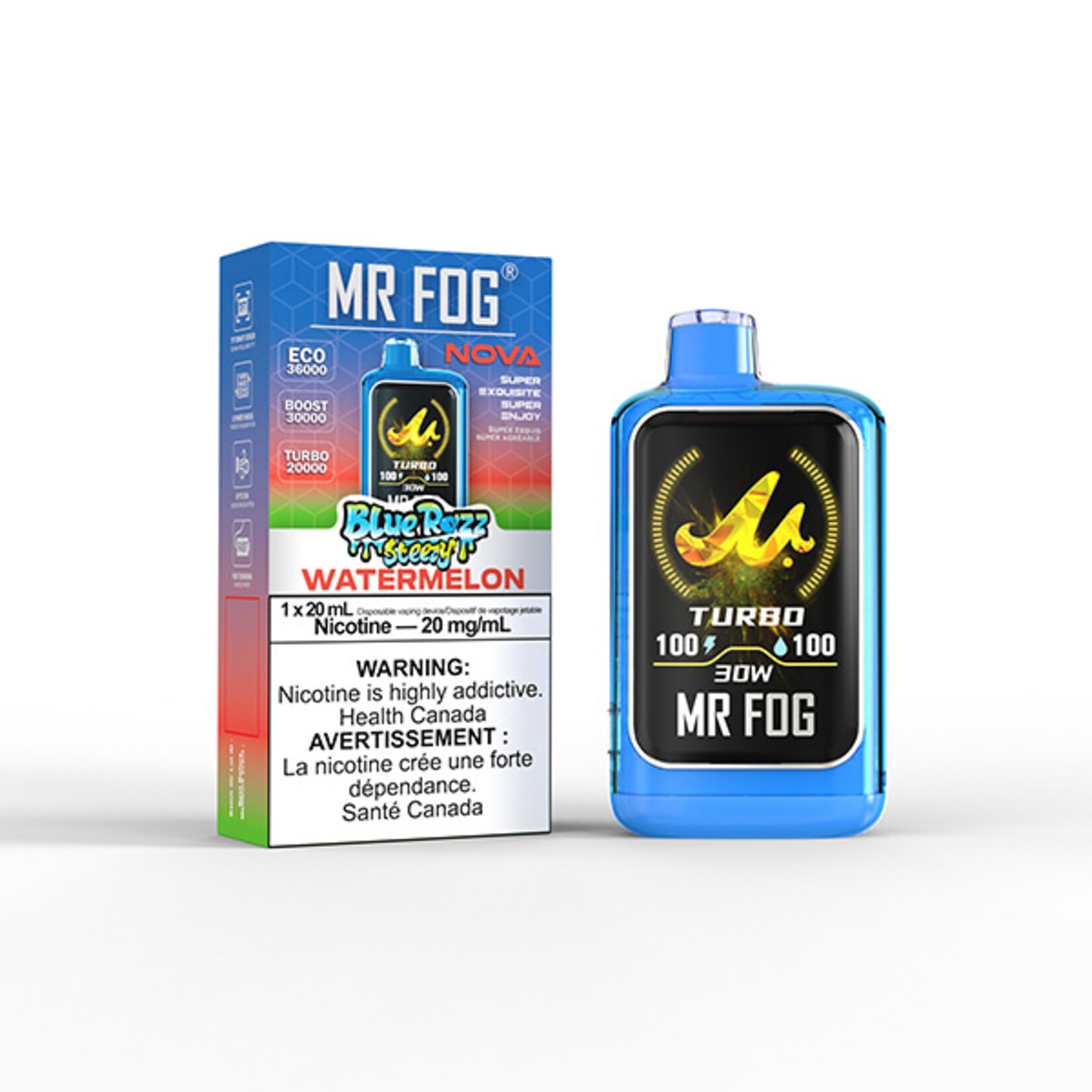 MR FOG NV15 - MR FOG NOVA BLUE RAZZ STEEZY WATERMELON