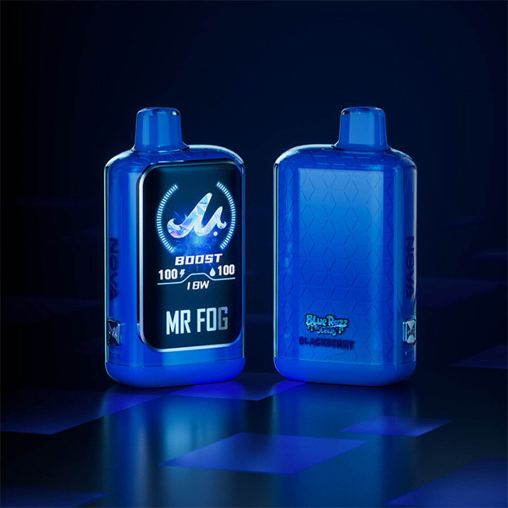 MR FOG NV24 - MR FOG NOVA BLUE RAZZ STEEZY BLACKBERRY