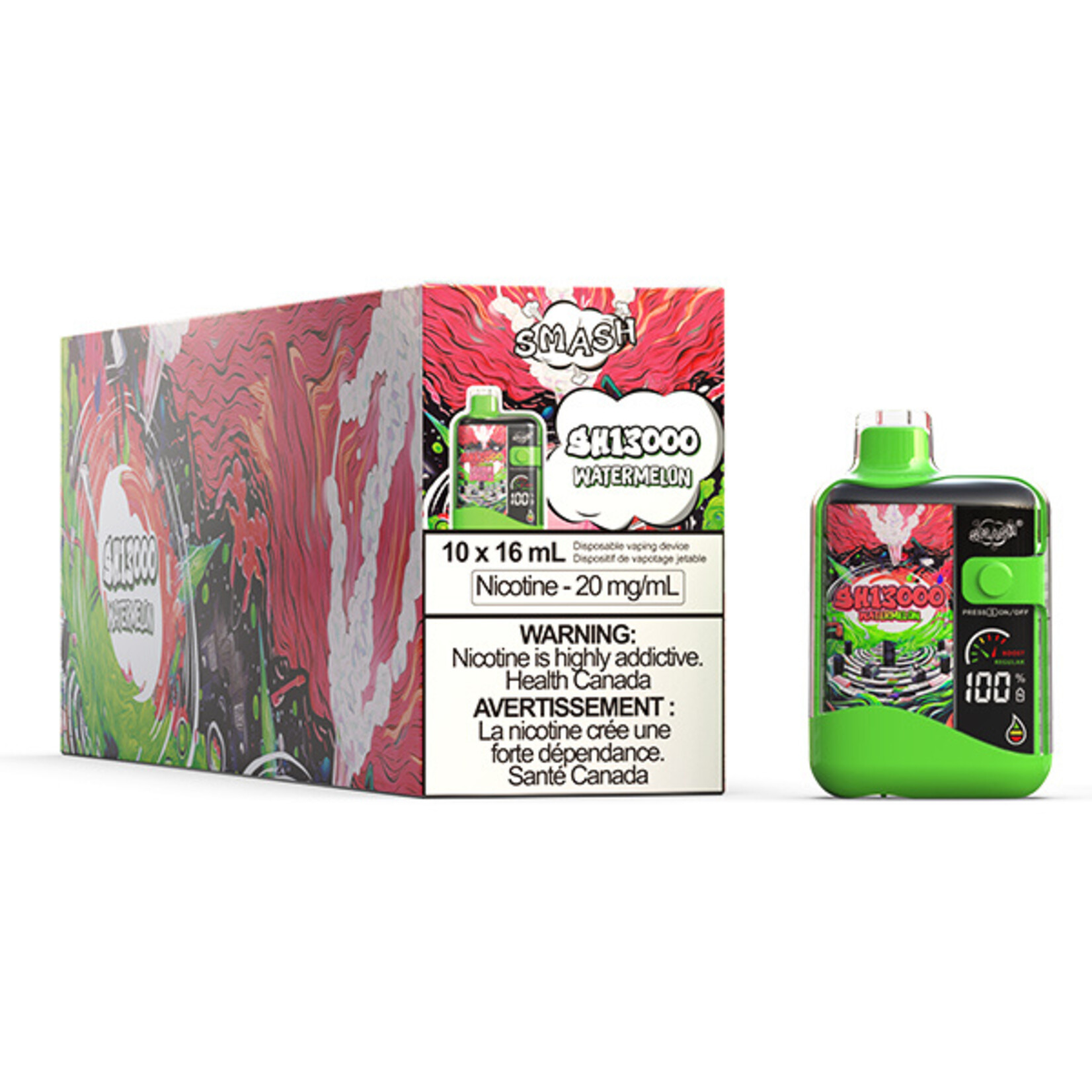 SMASH SH16 - SMASH SH13000 Watermelon